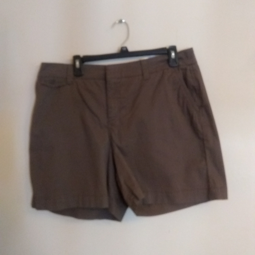 Sonoma new size 16 brown cotton shorts